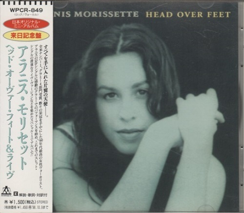 Alanis Morissette - Head Over Feet / アラニス・モリセット / 日本盤 1CD_画像1