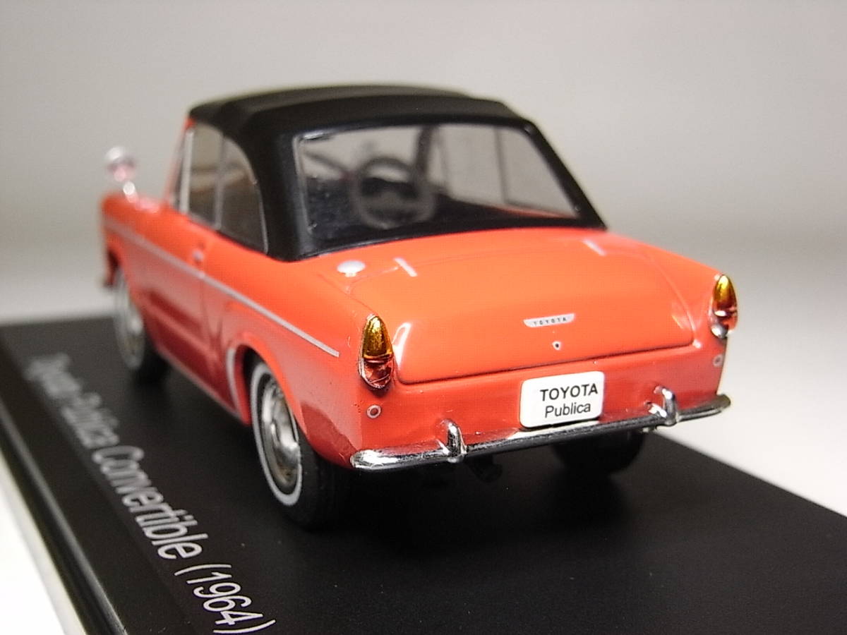 トヨタ パブリカ コンバーチブル(1964) 1/43 アシェット 国産名車コレクション ダイキャストミニカー_画像3