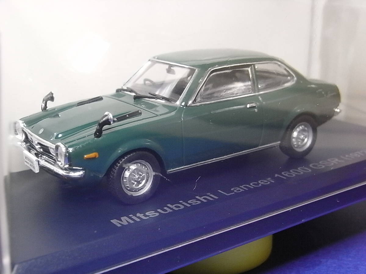 未開封 ミツビシ ランサー 1600GSR(1973) 1/43 アシェット 国産名車コレクション ダイキャストミニカー_画像1