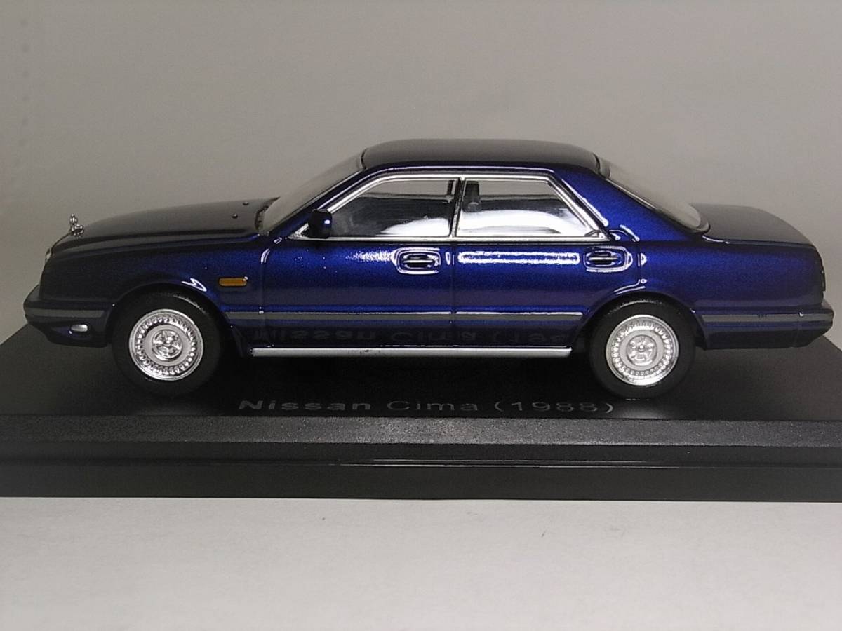 ニッサン シーマ(1988) 1/43 国産名車コレクション アシェット ダイキャストミニカーの画像2