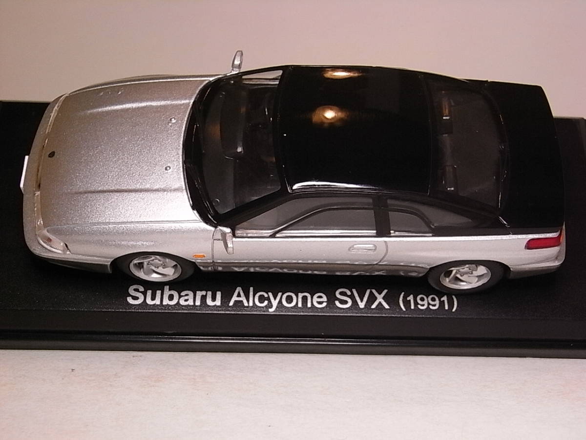 スバル アルシオーネ SVX(1991) 1/43 国産名車コレクション アシェット ダイキャストミニカーの画像7