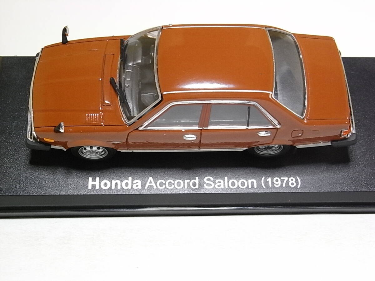 ◆ホンダ アコード サルーン(1978) 1/43 アシェット 国産名車コレクション ダイキャストミニカー 04_画像7