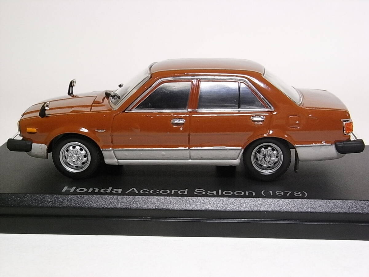 ◆ホンダ アコード サルーン(1978) 1/43 アシェット 国産名車コレクション ダイキャストミニカー 04_画像2