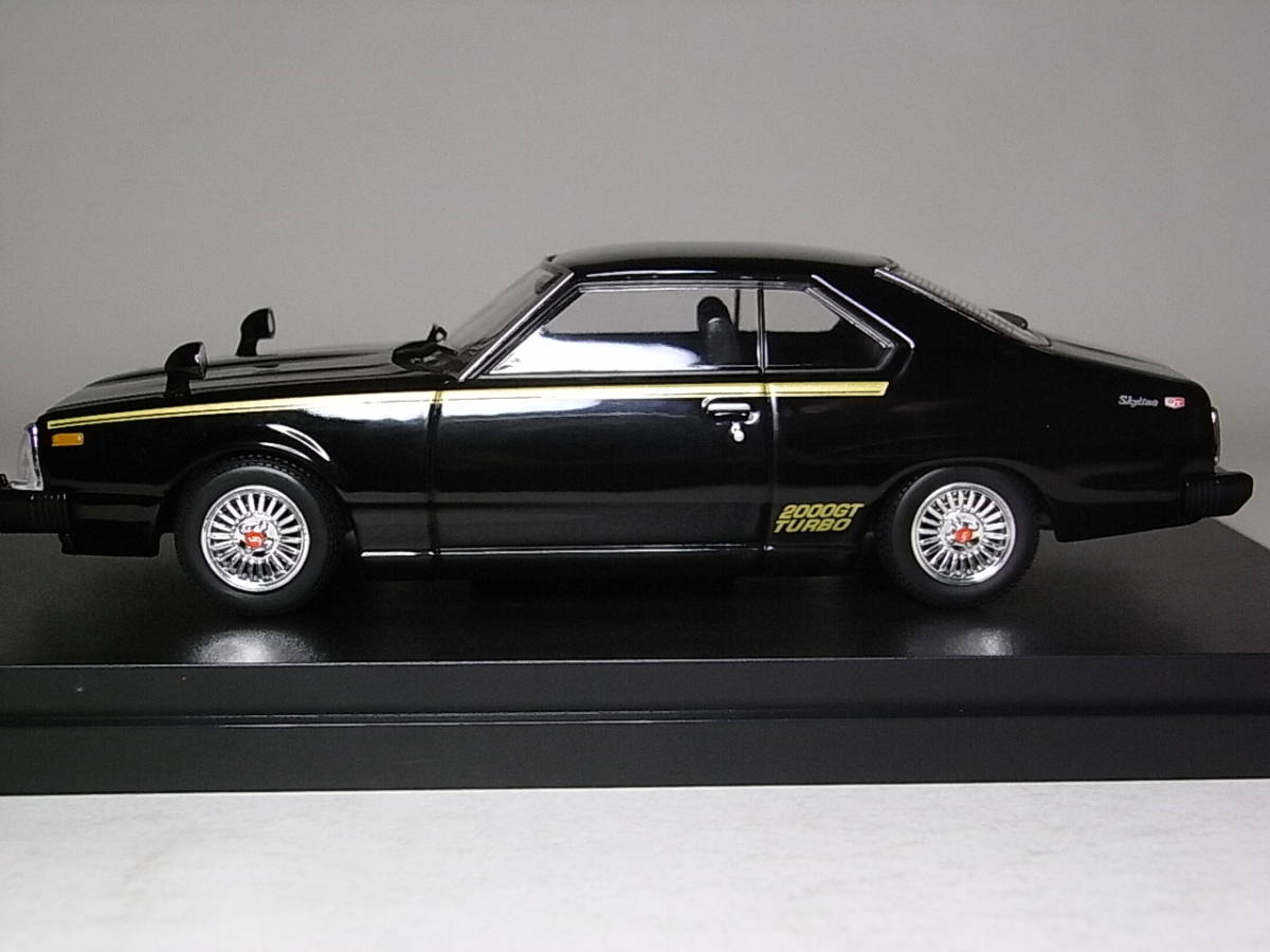 ■日産 スカイライン HT2000ターボ GT-E S type KHGC211(1980) 1/43 国産名車プレミアムコレクション アシェット ダイキャスト ジャパン_画像2