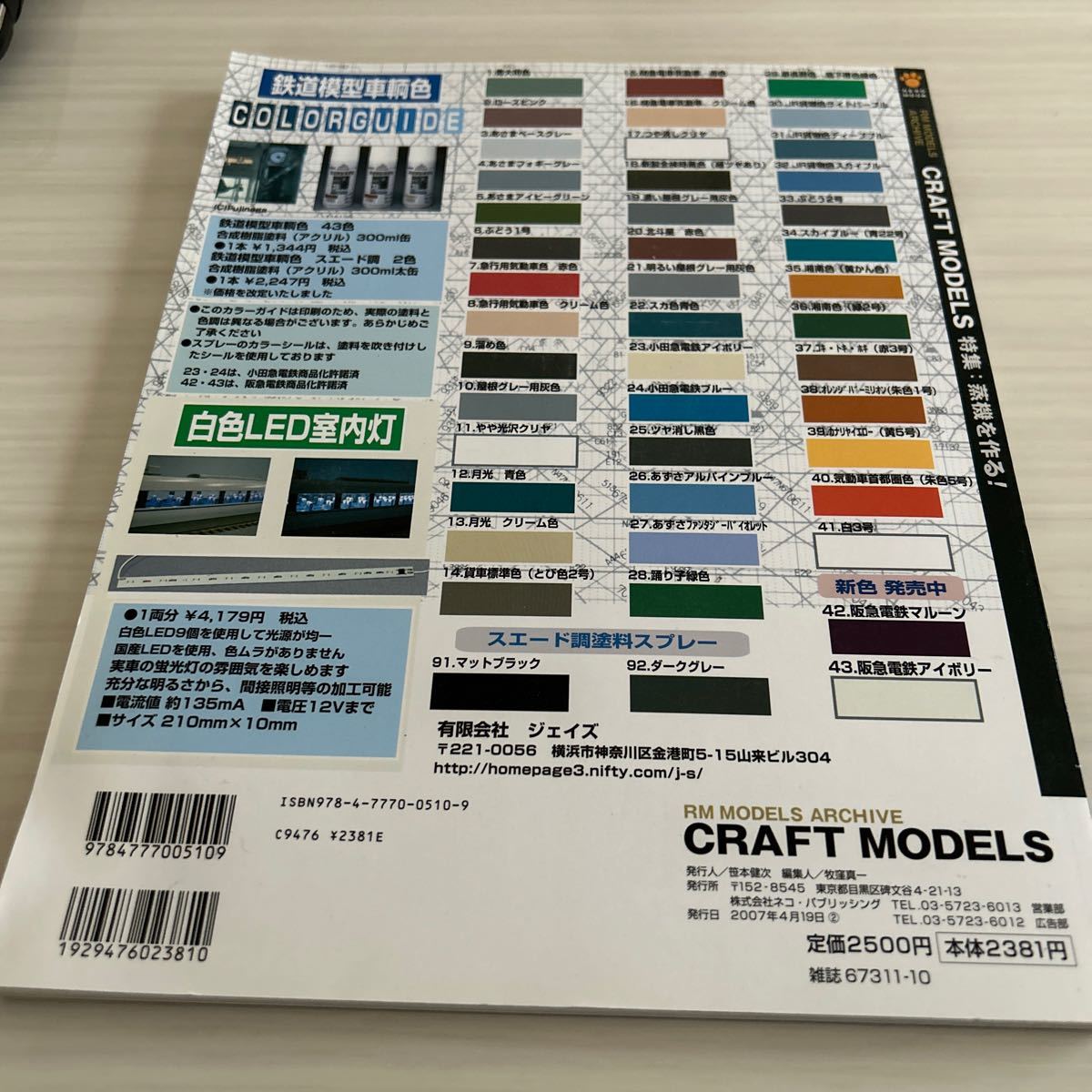 CRAFT MODELS ネコパブリッシング 蒸機を作る RM ARCHIVE _画像4