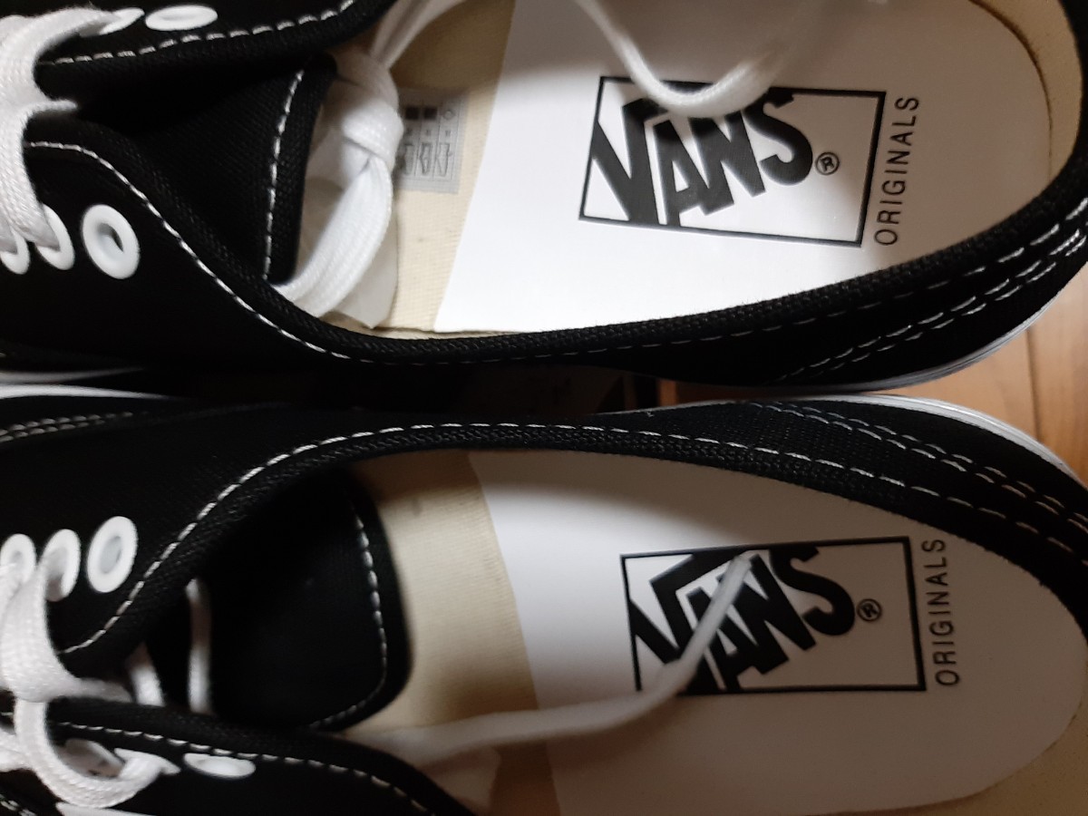 vans　バンズ　ヴァンズ　vault　ボルト　OG オージー　Authentic オーセンティック　LX luxury originals　オリジナルズ　ブラック　27_画像5