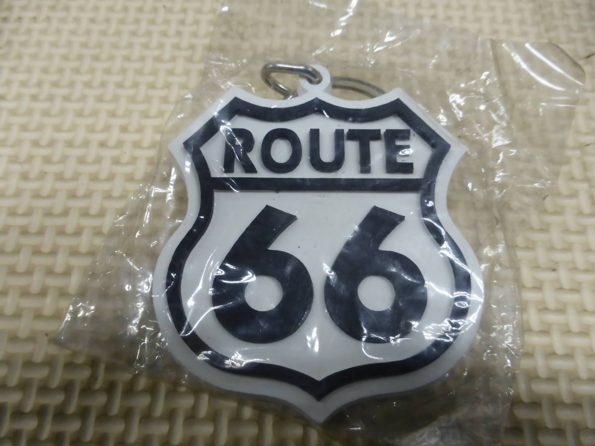 ★ＲＯＵＴＥ66　ラバーキーホルダー★新品ＭＣＧ　3_画像1