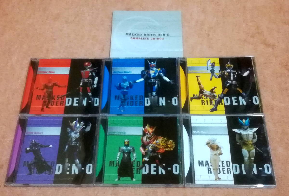 Ω special effects Kamen Rider DenO Complete CD-BOX DVD attaching all 6 volume Set/ Sato . Nakamura super one AAA Double-Action Climax Jump Action-ZERO Real-Action