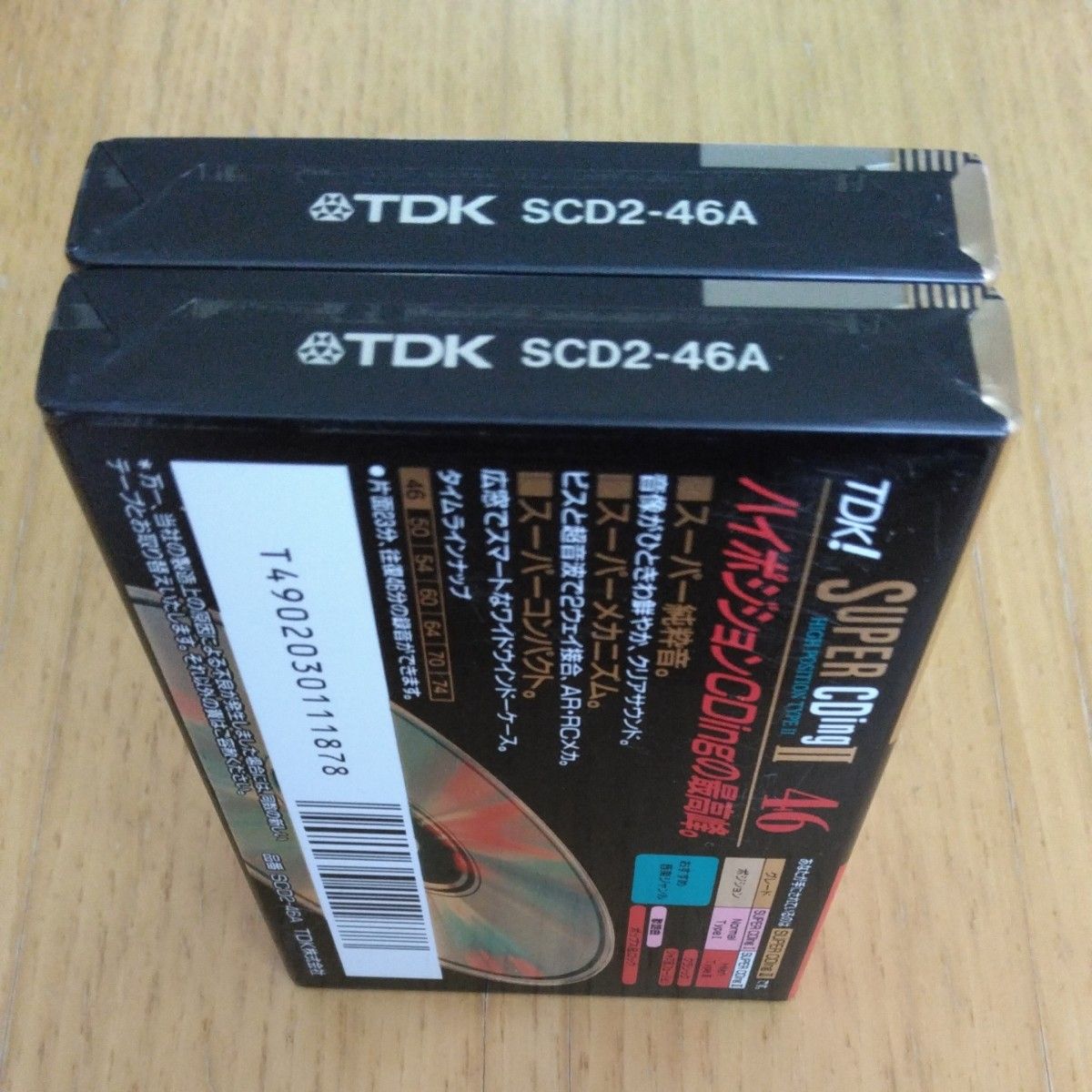 TDK カセットテープ SUPERCDing2 46 ハイポジ