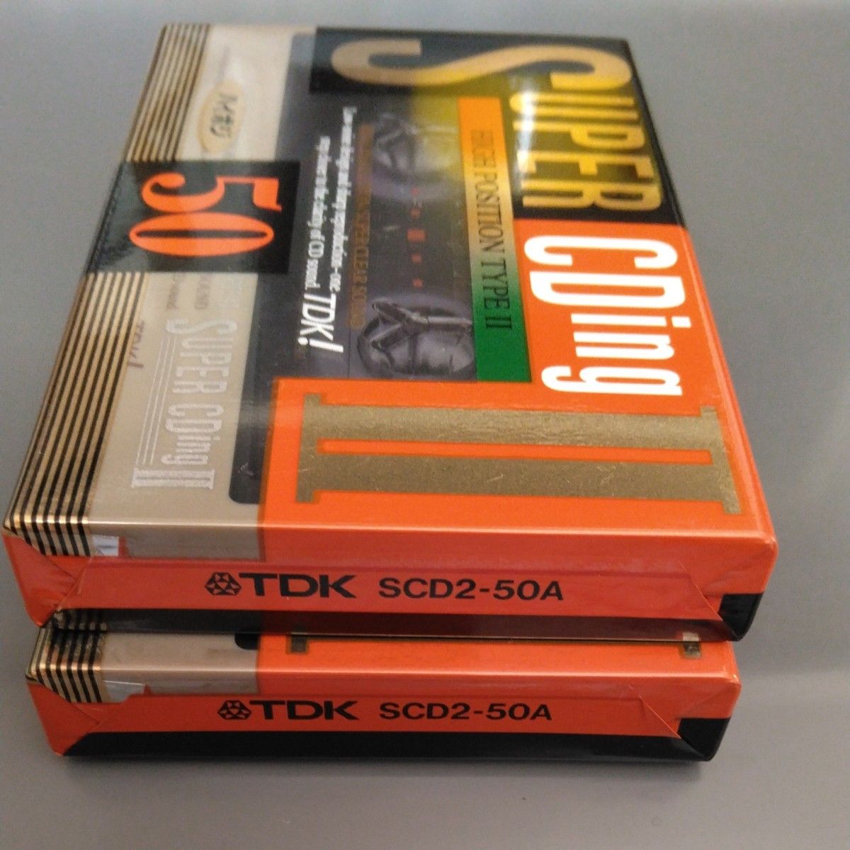 TDK カセットテープ SUPER CDing2 50 ハイポジ