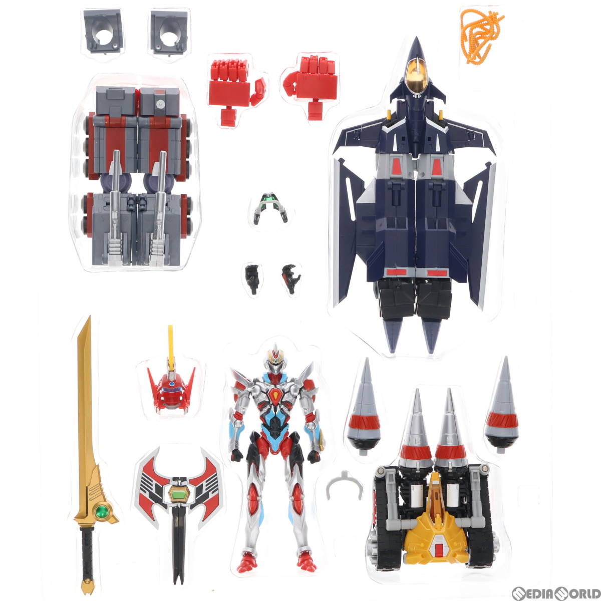 【中古】[TOY]2次受注仕様パーツ付属 超合体超人 DXフルパワーグリッドマン SSSS.GRIDMAN 完成トイ グッドスマイルカンパニー(65702393)_画像3