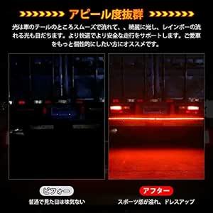 Catland 流れるLEDテープ LEDテープライト シーケンシャルウインカー テールランプ 警告灯 24V 車 流れる ウイン_画像2