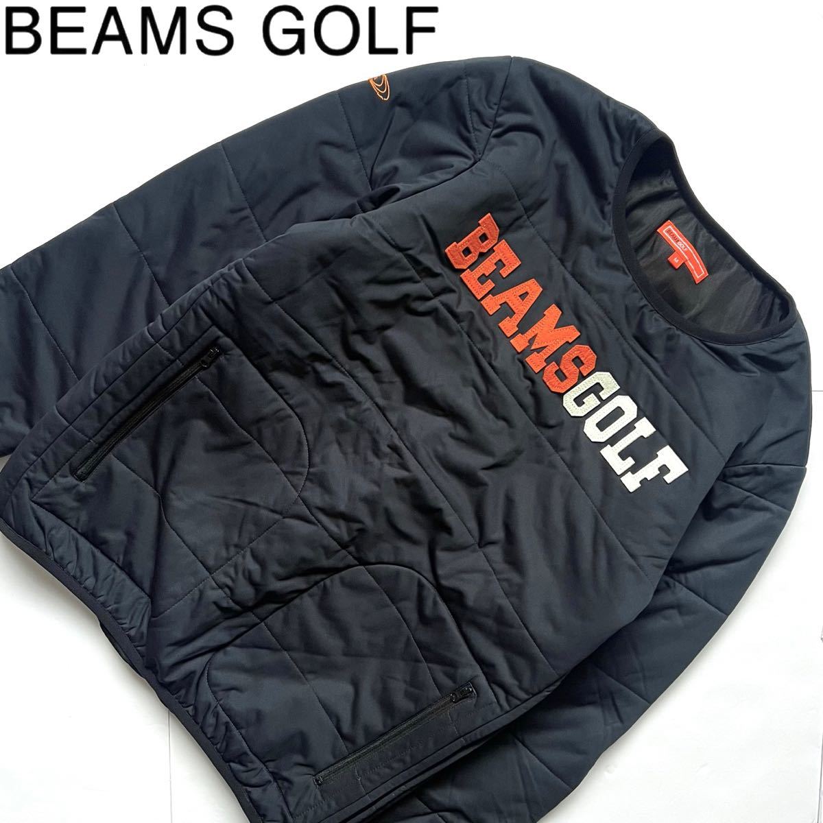 衝撃特価 【送料無料】BEAMS GOLF エンボス 防寒 防寒 蓄熱 ビームス