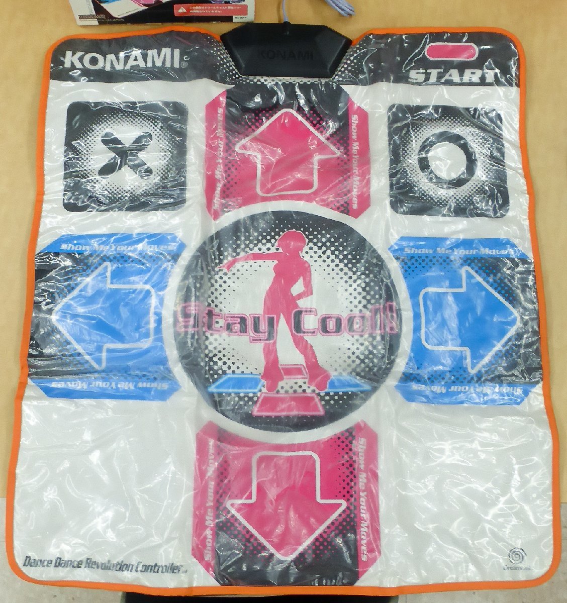 【USED・長期保管品】KONAMI/コナミ ダンスダンスレボリューション 専用コントローラ DC/ドリームキャスト用 RU022_画像1