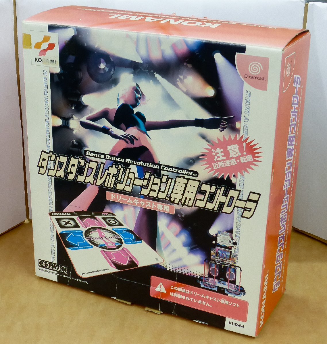 【USED・長期保管品】KONAMI/コナミ ダンスダンスレボリューション 専用コントローラ DC/ドリームキャスト用 RU022_画像7