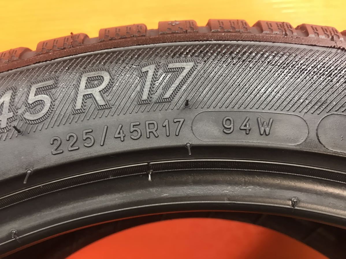 5r-51) 225/45R17 MICHELIN Cross Climate 7-8分山 4本_画像2