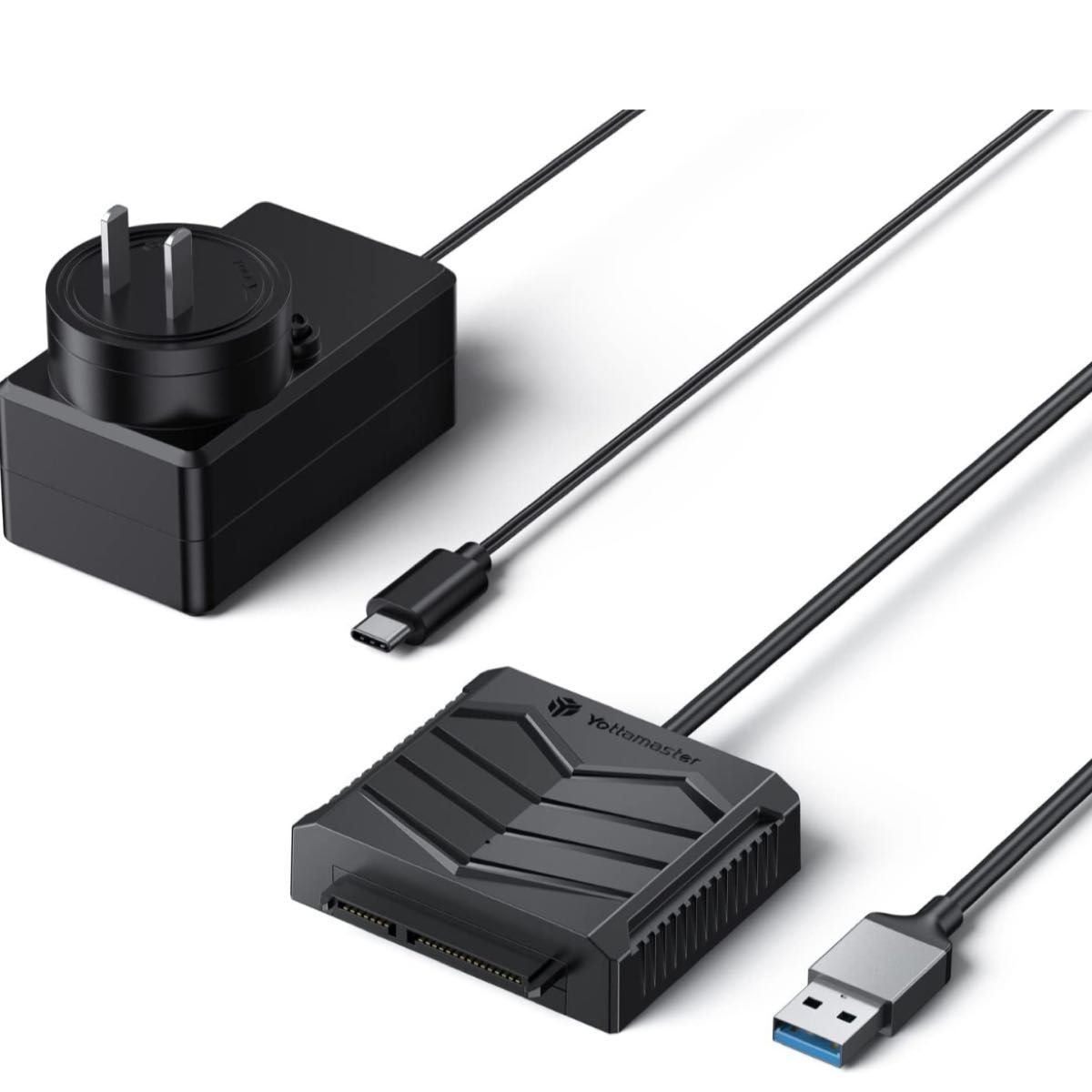 【 特別価格 】 USB 3.0 SATAケーブルアダプター 電源アダプター付き ハードドライブアダプター 新品 未使用