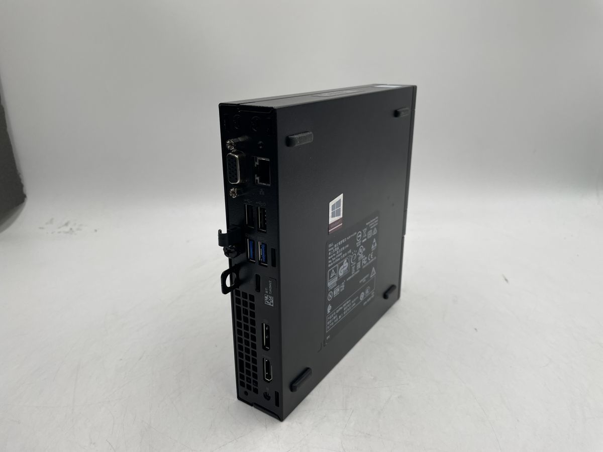 ★1円スタート★第8世代★DELL OptiPlex 3060 Micro Core i5 8400T 8GB SSD新品256GB Win10 Pro★AC欠品★_画像2