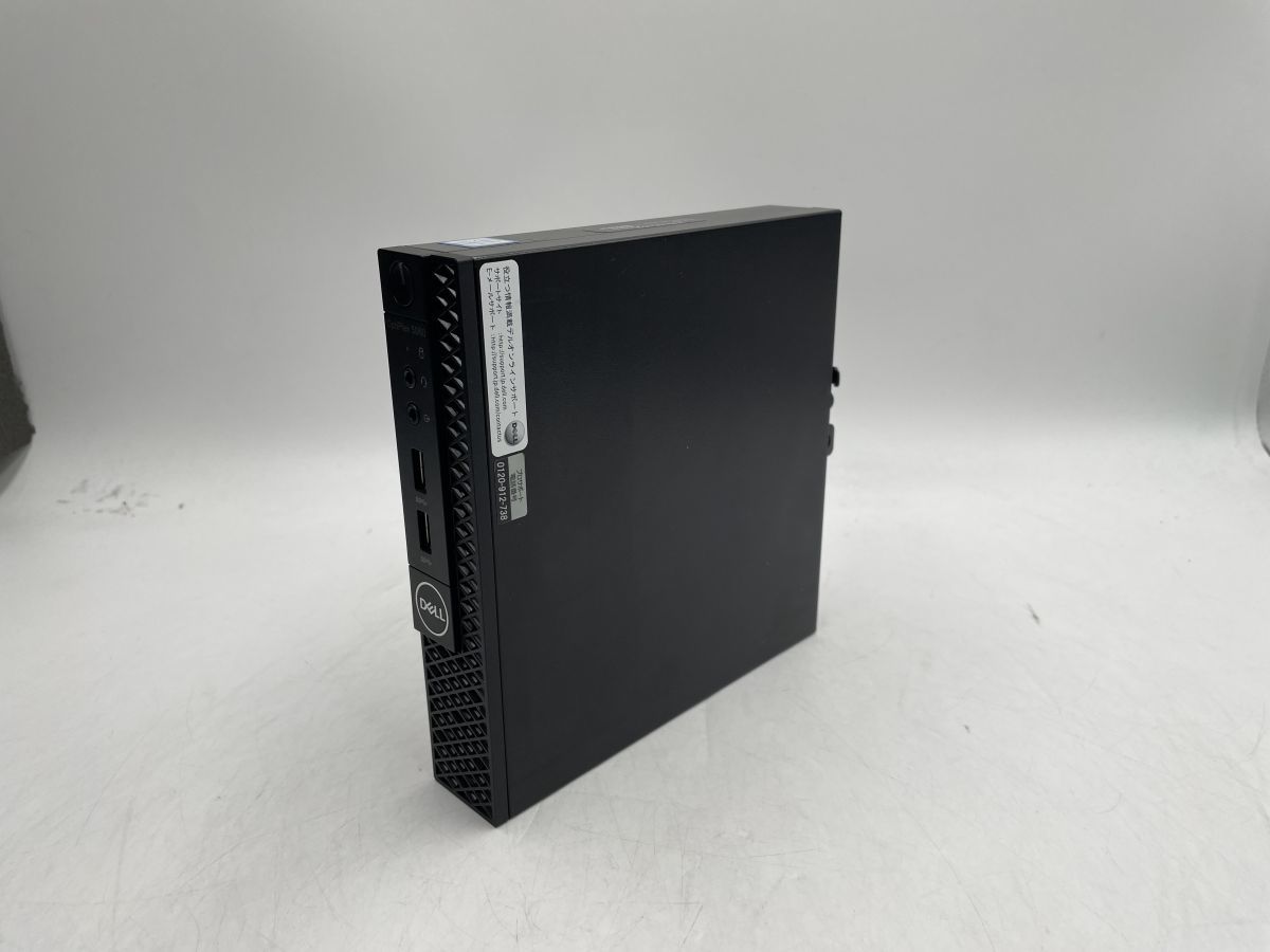 ★1円スタート★第8世代★DELL OptiPlex 3060 Micro Core i5 8400T 8GB SSD新品256GB Win10 Pro★AC欠品★_画像1