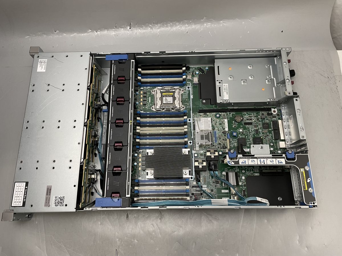 ★1円スタート★HP ProLiant DL380 Gen9 Xeon E5-2620 v4 16GB 4TB×8基★現状引き渡し★OS無★BIOS起動までの動作確認★_画像5