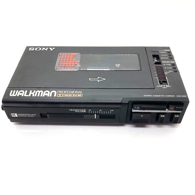 美品 極上サウンド 整備済高音質動作品 SONY WALKMAN プロフェッショナル WM-D6C 高音質再生＆録音 マイク等_画像3