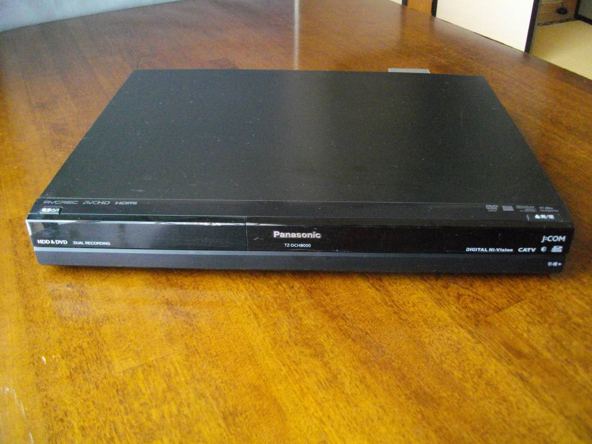 Panasonic CATVデジタルセットトップボックス J:COM TZ-DCH8000 HDD&DVD ジャンク_画像2