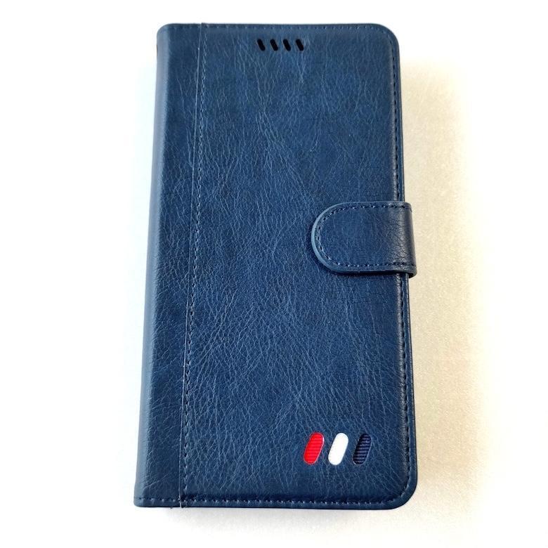 Redmi Note9T ケース 手帳型ケース 紺色 レッドミー ノート9T_画像3