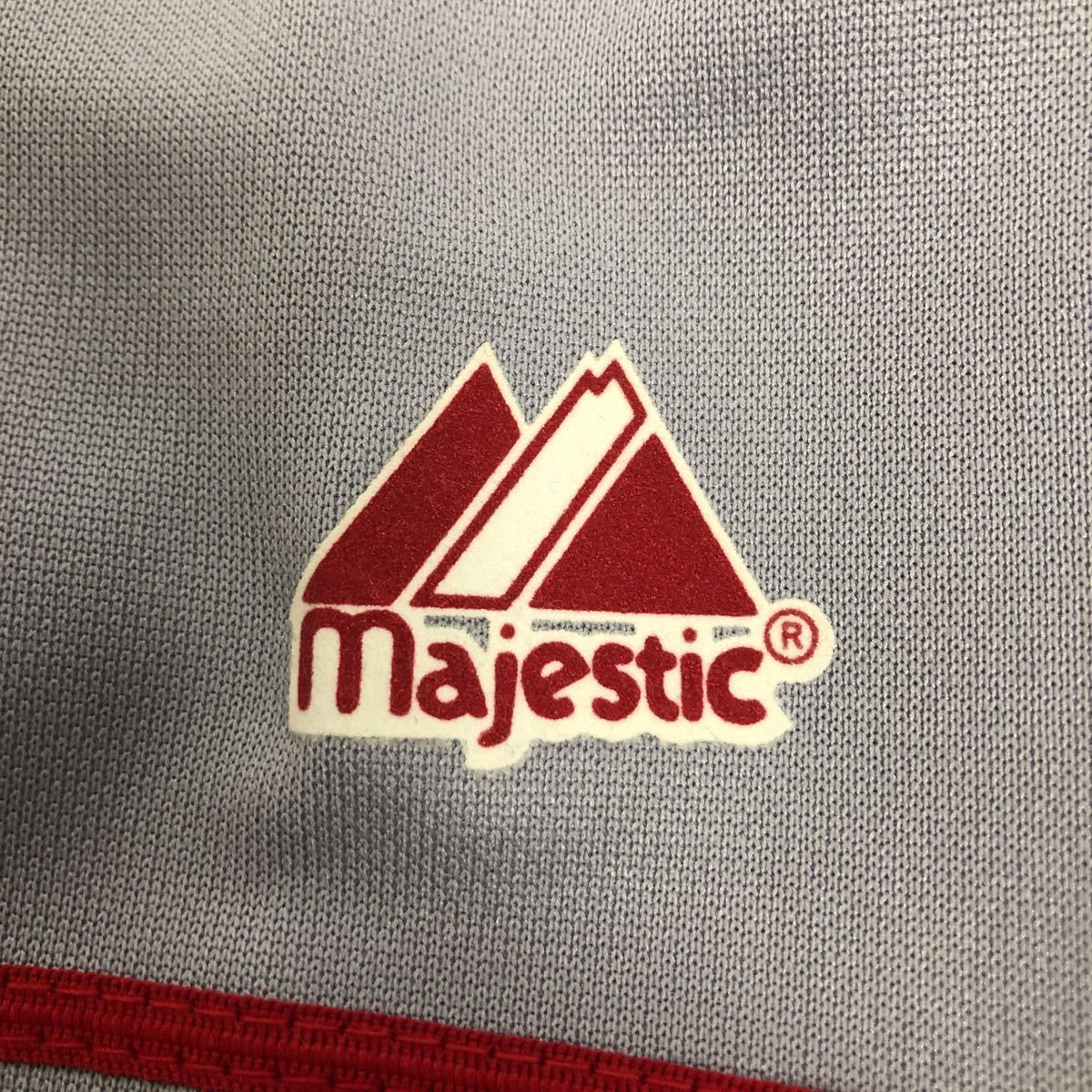 ANGELS エンジェルス エンゼルス Majestic 背番なし ユニフォーム マジェスティック MLB XL  USEDの画像5