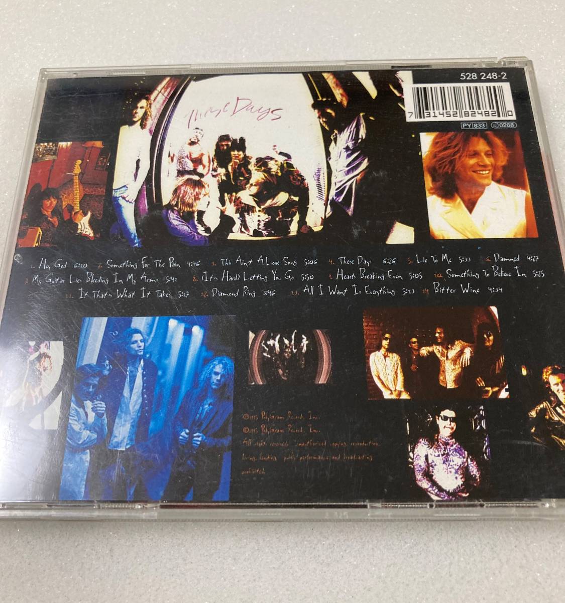 ボン・ジョヴィ　ジーズ・デイズ　輸入盤　CD_画像2