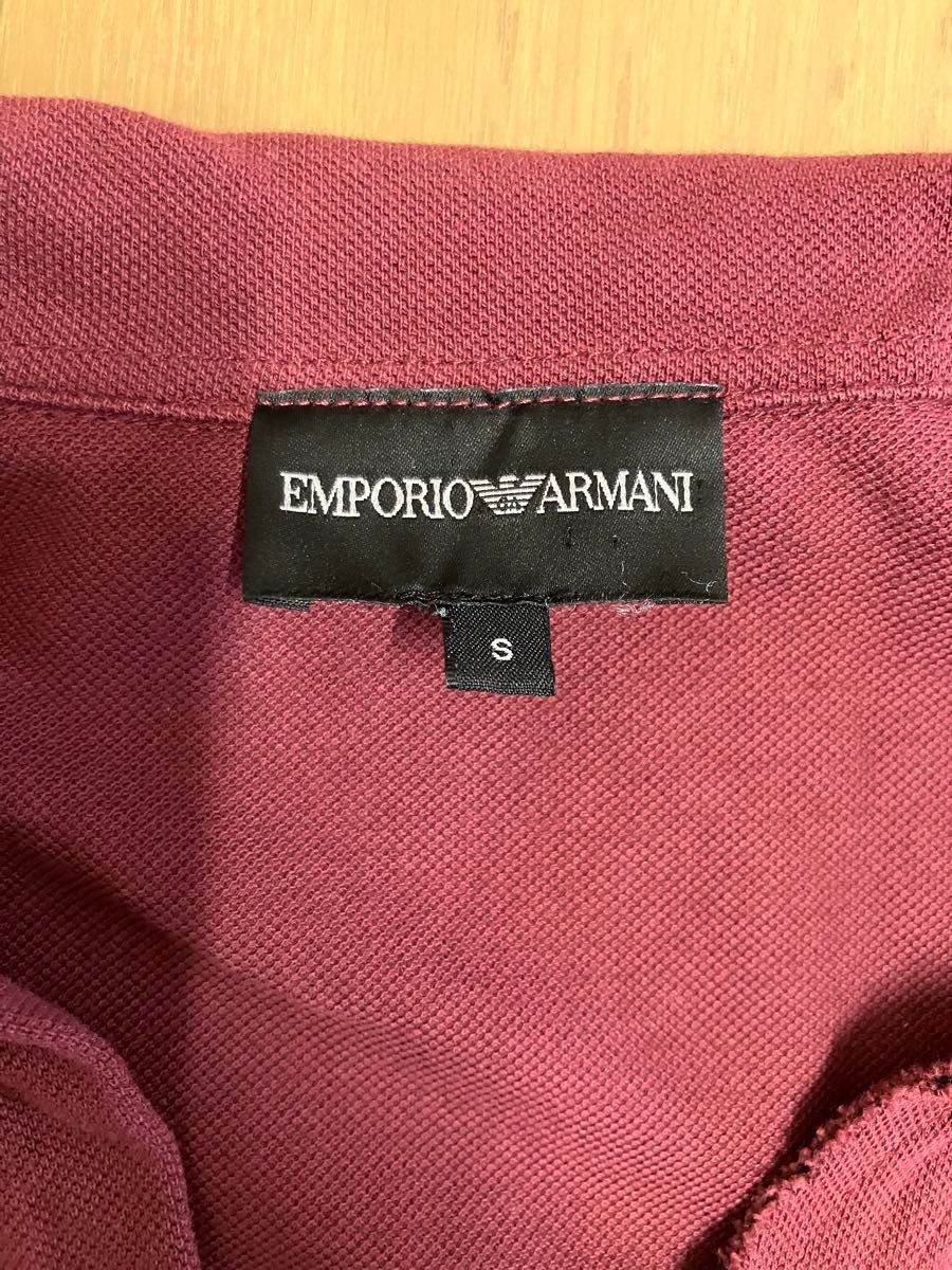 エンポリオアルマーニ（EMPORIO ARMANI）　ポロTシャツ　Sサイズ　