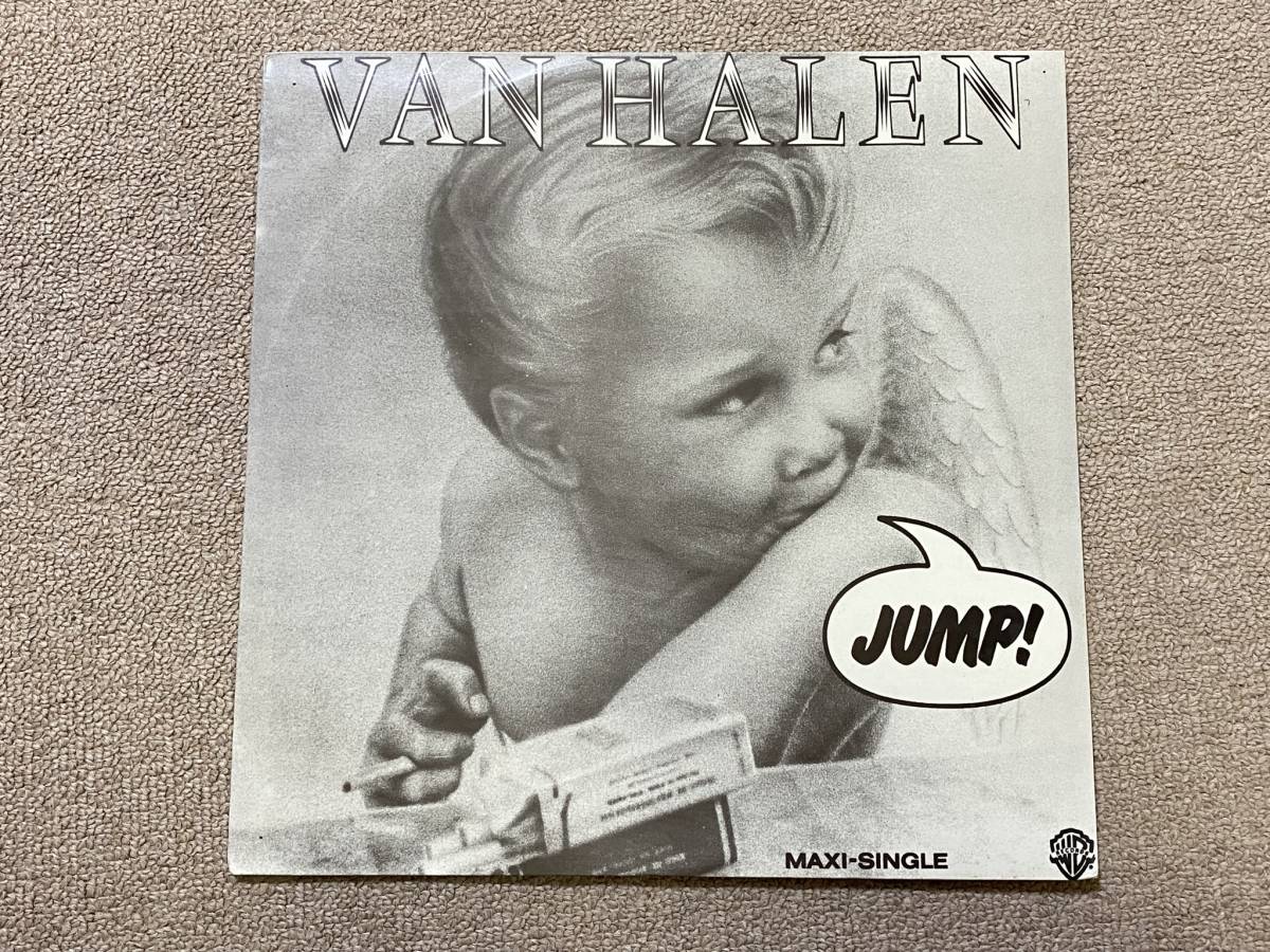 レア 名盤 1984年 Van Halen JUMP ヴァン ヘイレン 輸入盤 12インチ アナログ レコード UK/Warner Bros レトロ ハードロック 洋楽/DN_画像1