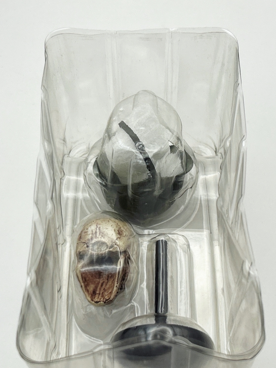〓ミリタリーフィギュア〓鉄鉢 1/6 TEPPACHI 戦闘用ヘルメットコレクション M1 ヘルメット アメリカ軍採用 @超レア ドクロ/骸骨/髑髏_画像8