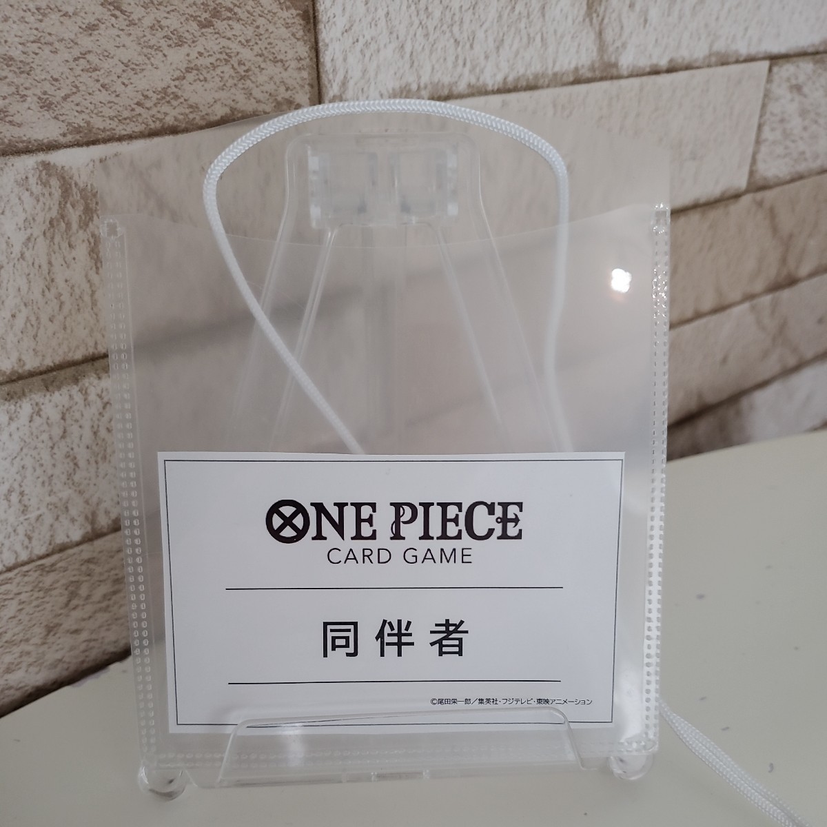 100円スタート　ONE PIECEカードゲーム　大交流会　同伴者用パス　非売品_画像1