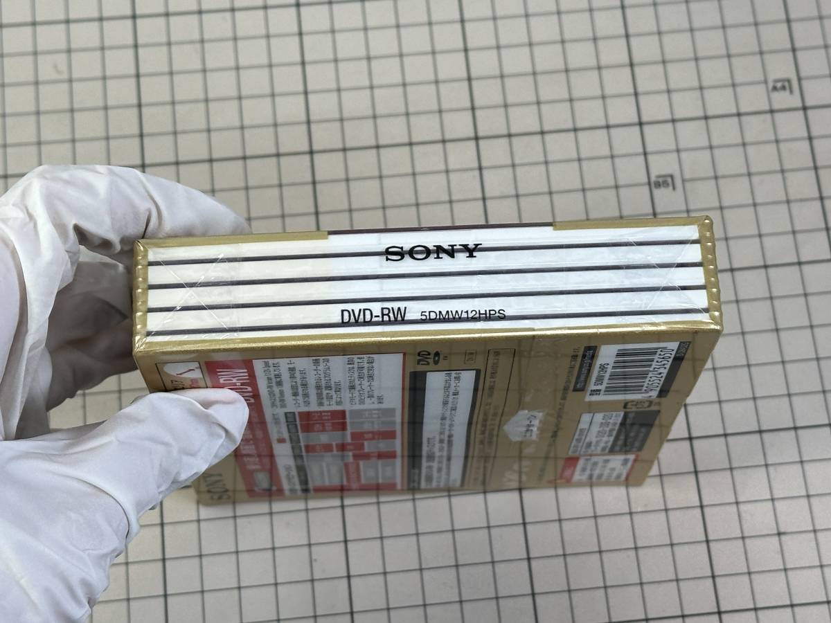 A【新品未開封】SONY ソニー ビデオ用DVD-RW 120分 1-2倍速 5mmケース 5枚パック 5DMW12HPS_画像4