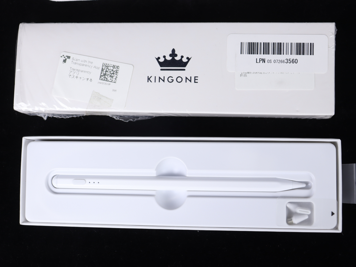 タッチペン 3本まとめ Kyoka S6 Sofun K08 KINGONE 周辺機器 ipad専用 替えペン先 便利 ホワイト 箱付き 003IPIIB27_画像5