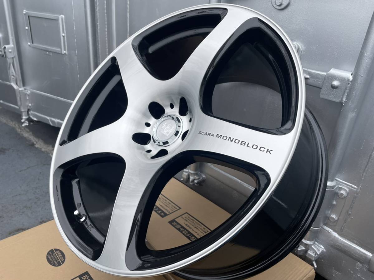 ラスト1セット【新品・希少】ジャンクションプロデュース【スカラーモノブラック 20×9.5J+35 4本 ブラックポリッシュ】 個人宅OK ラスト1セット【新品・希少】ジャンクションプロデュース【スカラーモノブラック 20×9.5J+35 4本 ブラックポリッシュ】 個人宅OK