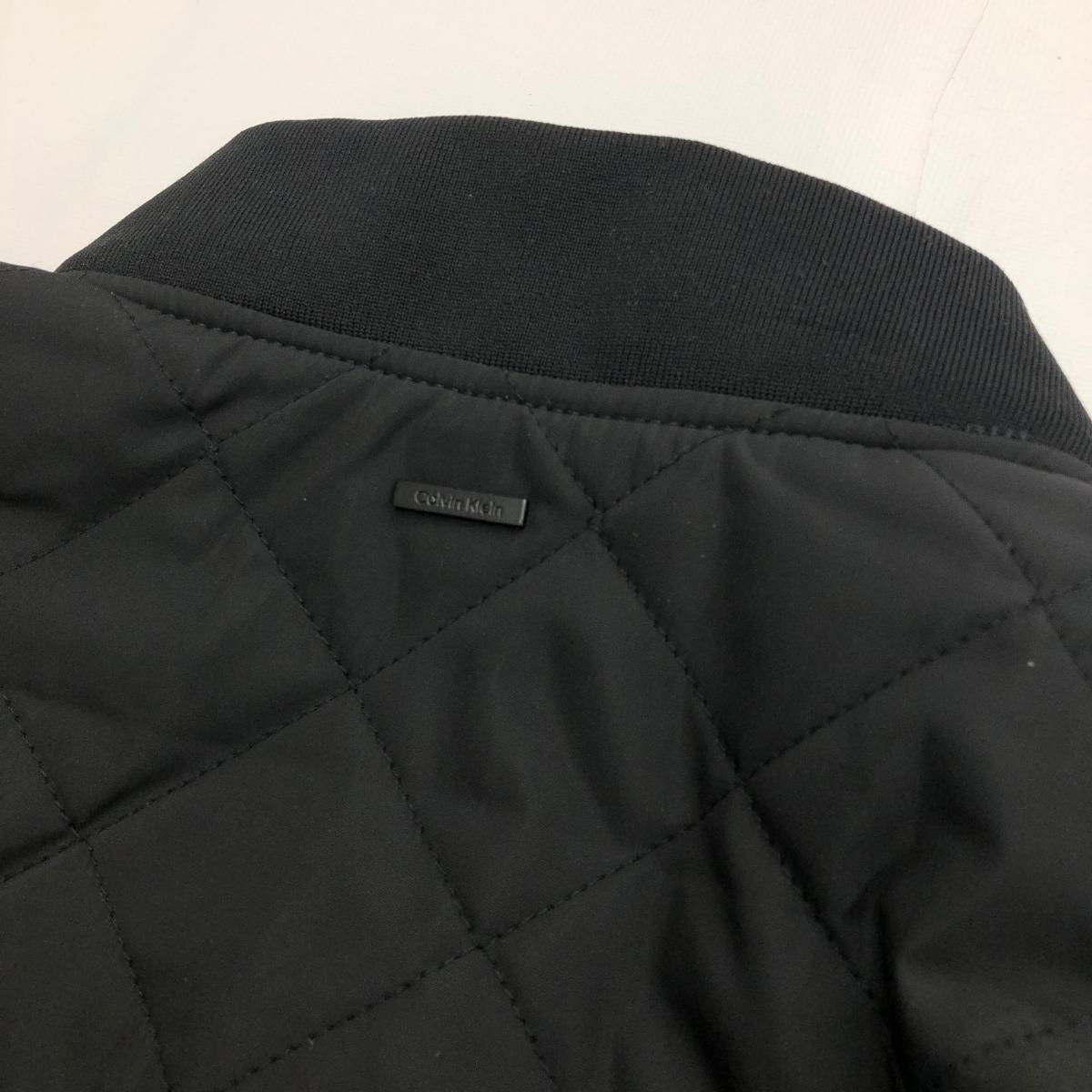  unused goods *CALVIN KLEIN Calvin Klein Bomber jacket S* black men's outer 