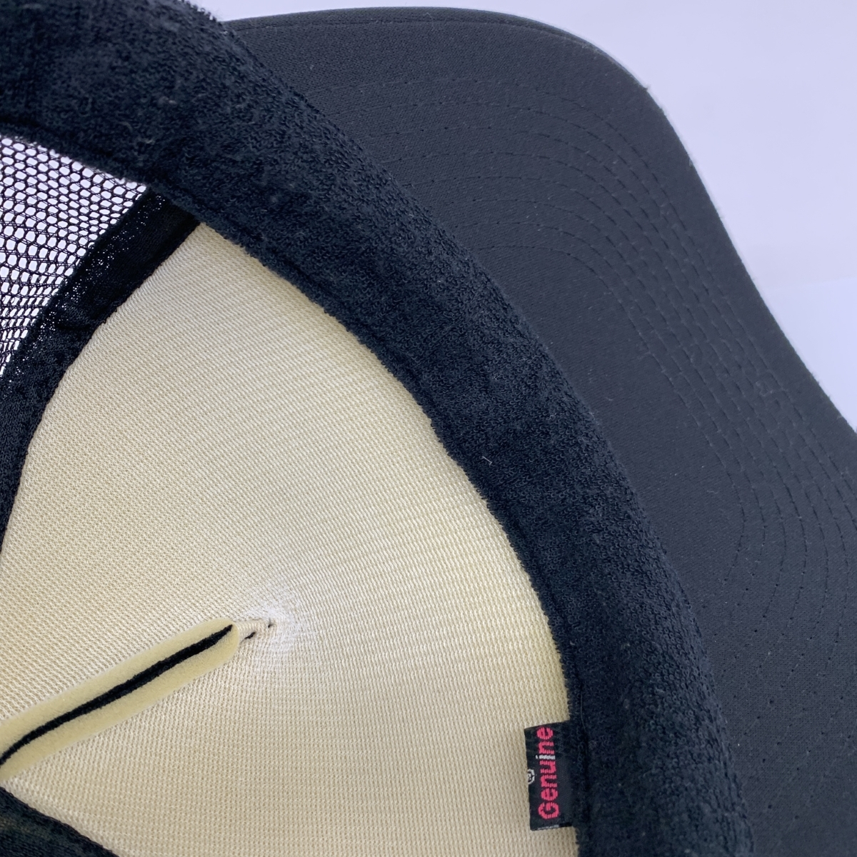 ◆VOLCOM ボルコム キャップ ◆ ブラック ナイロン メッシュ メンズ 帽子 ハット hat 服飾小物_画像6