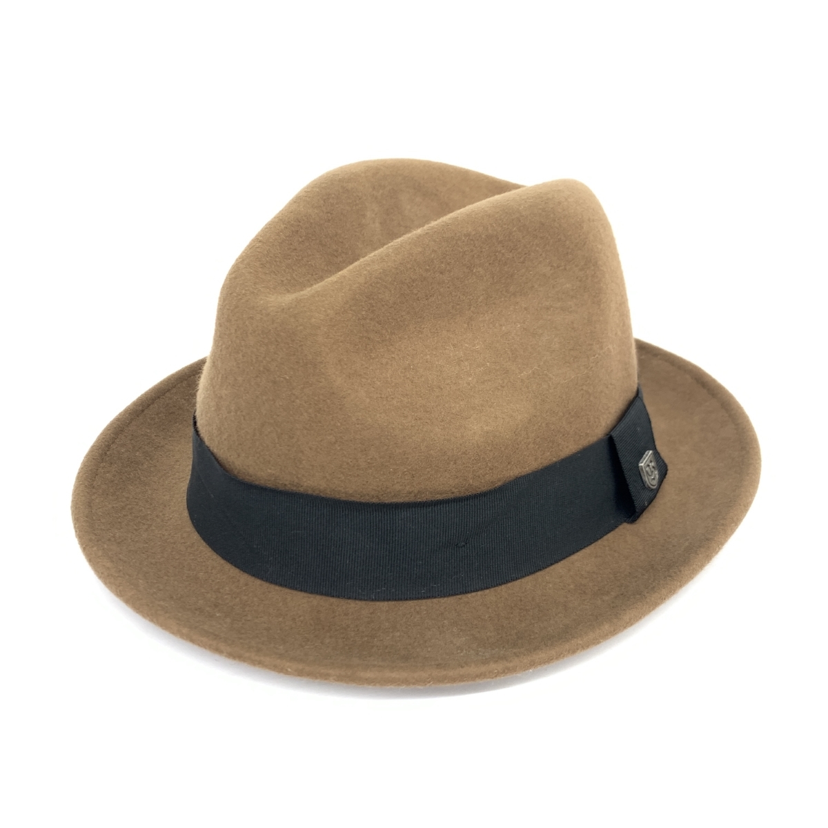 良好◆BRIXTON ブリクストン ハット LARGE◆ ブラウン ウール100％ ユニセックス 帽子 ハット hat 服飾小物_画像1