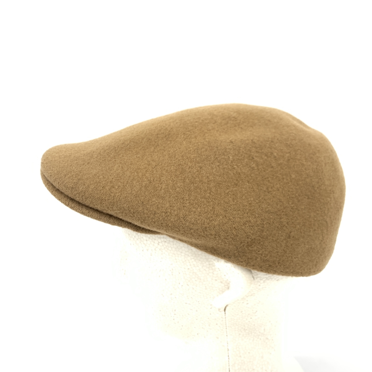  excellent *KANGOL Kangol hunting cap * Brown wool 70% men's hat hat hat clothing accessories 