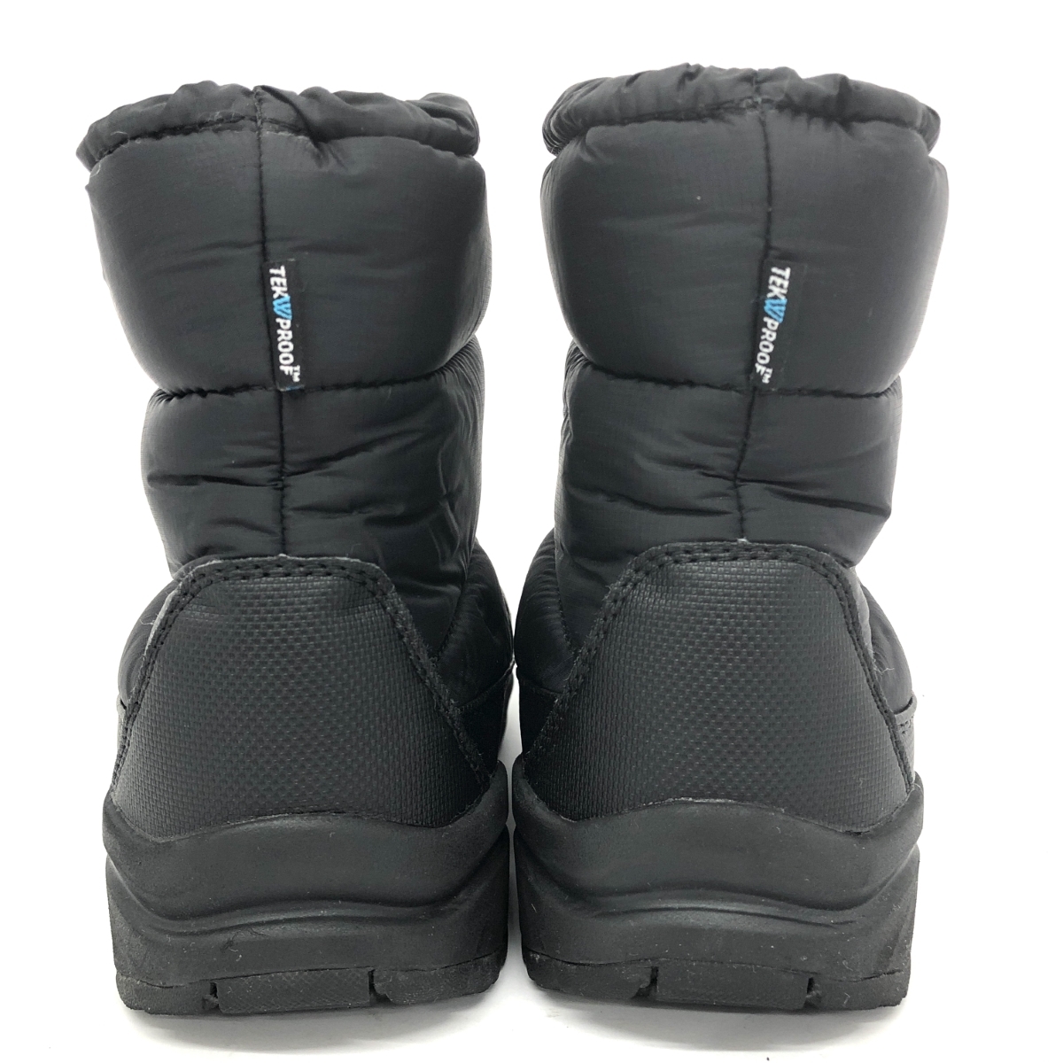 良好◆THE NORTH FACE ザノースフェイス ブーツ UK2.0◆ ブラック キッズ 子供靴 シューズ boots キッズ ヌプシブーティ_画像4