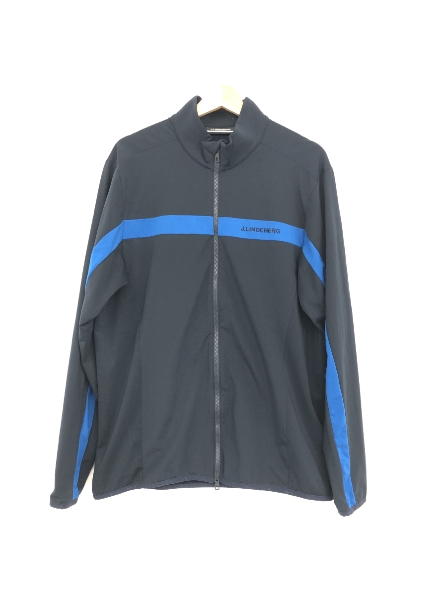 *J.LINDEBERG J Lindberg Zip jacket XL*071-53911 navy men's sport wear training wear Golf wear 