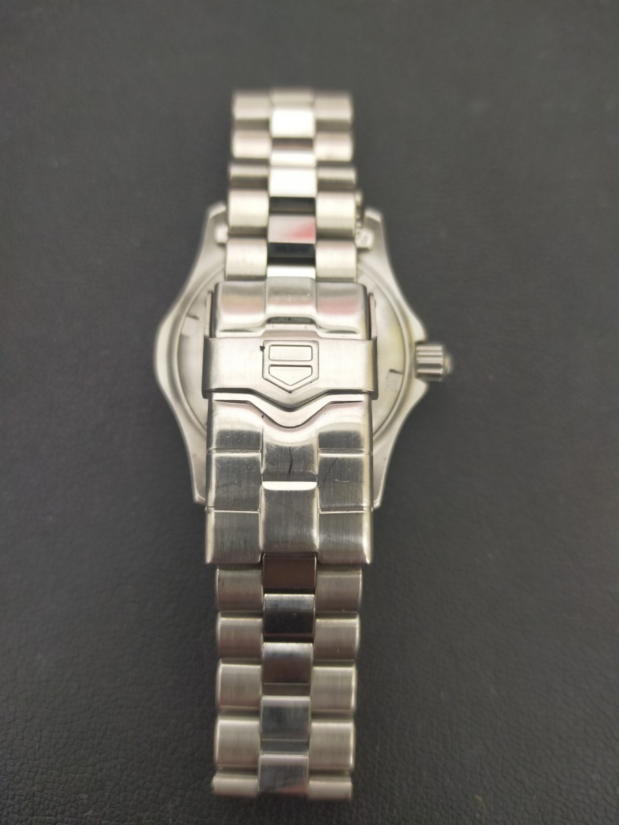 極美品! 可動品! SS プロフェッショナル200m WK1313電池交換メンテナンス済 タグホイヤー TAG HEUER 腕時計_画像3