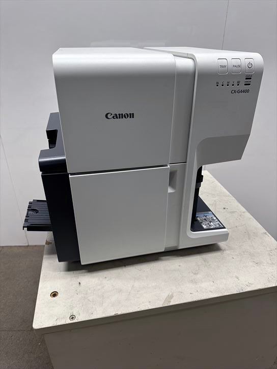 中古カラーカードプリンター Canon キャノン CX-G4400 通電確認 ジャンク品の画像1