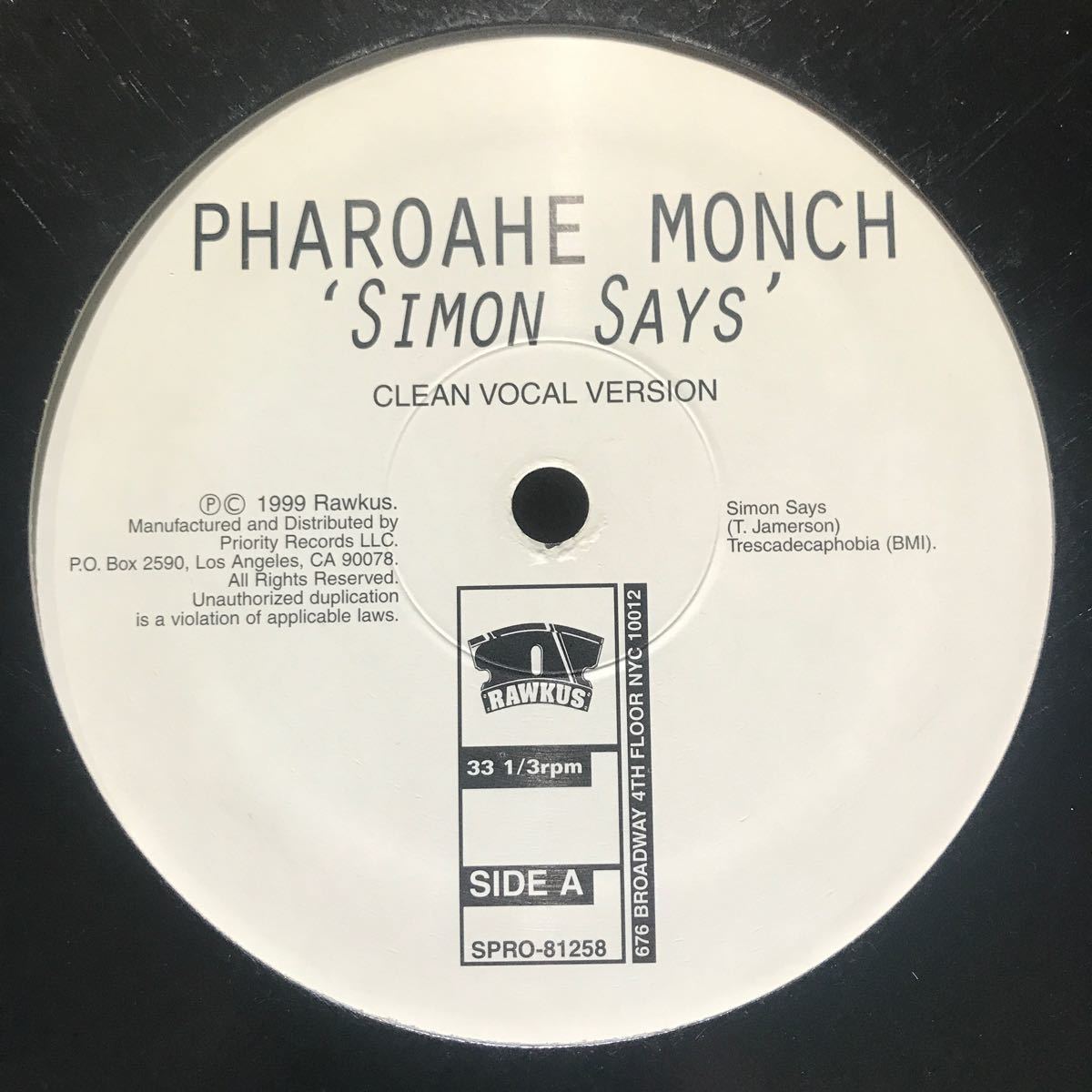 Pharoahe Monch / Simon Says US盤_画像2