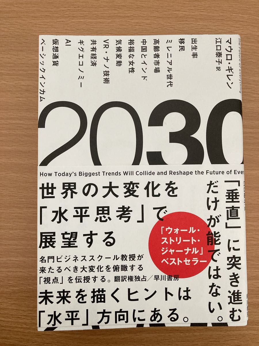 ２０３０　世界の大変化を「水平思考」で展望する マウロ・ギレン／著　江口泰子／訳