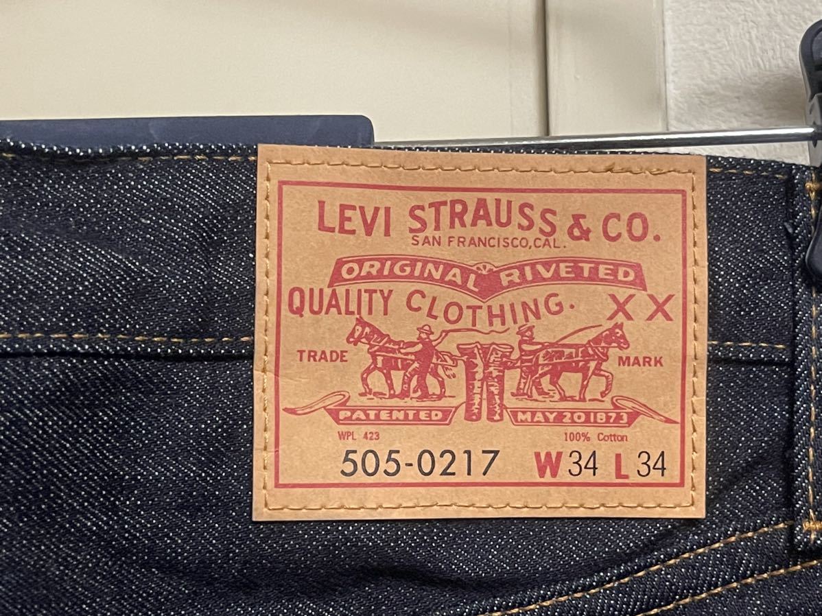 LEVI’S VINTAGE CLOTHING LVC 505-0217 W34 ジーパン デニムパンツ ジーンズ リーバイス 1967_画像4