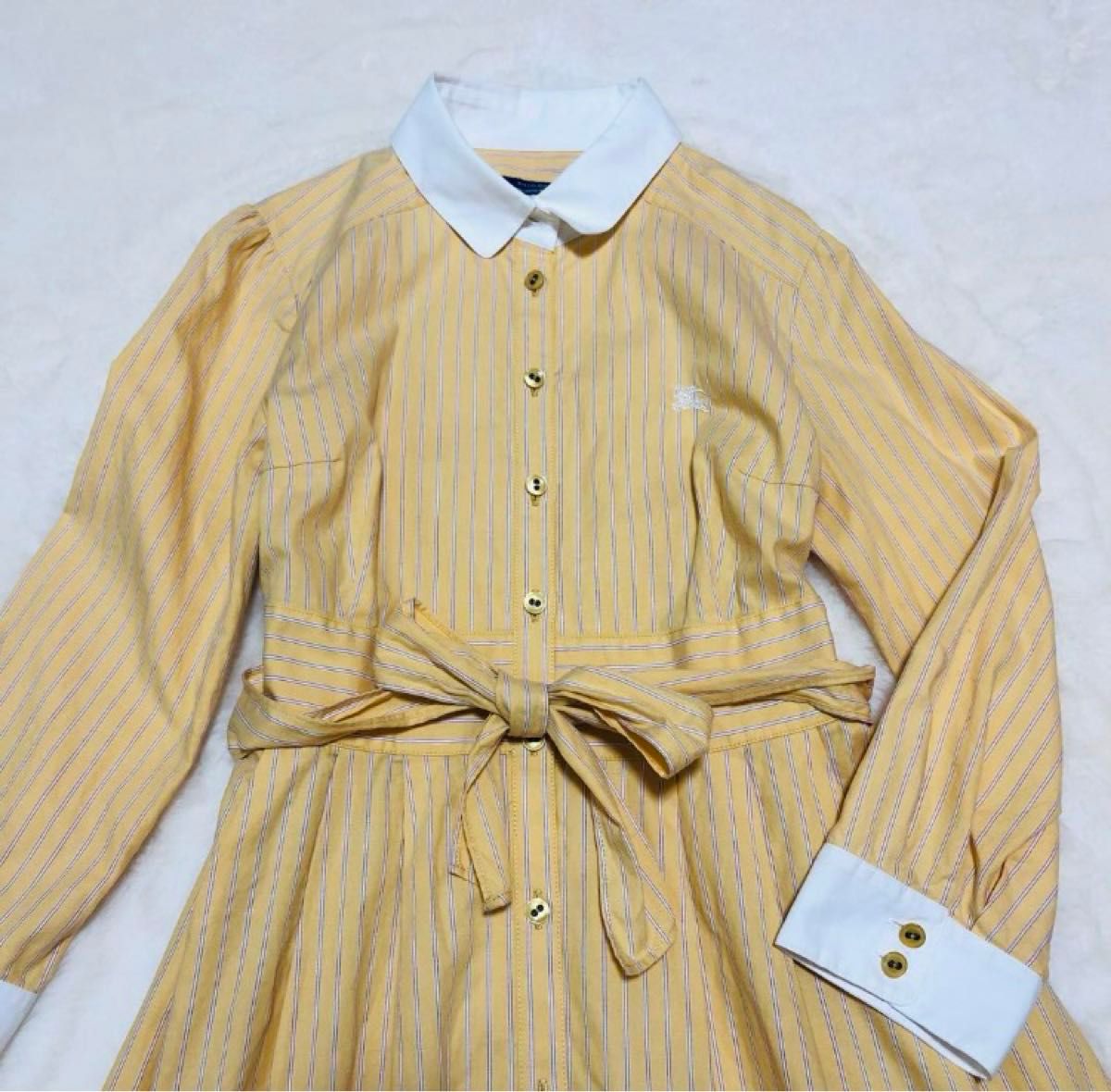 BURBERRY バーバリーブルーレーベル ストライプ シャツ BURBERRY バーバリーブルーレーベル ストライプ シャツ