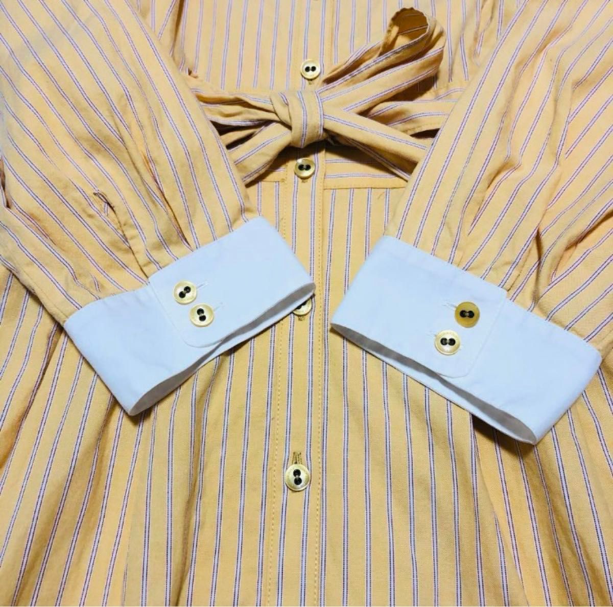 BURBERRY バーバリーブルーレーベル ストライプ シャツ BURBERRY バーバリーブルーレーベル ストライプ シャツ