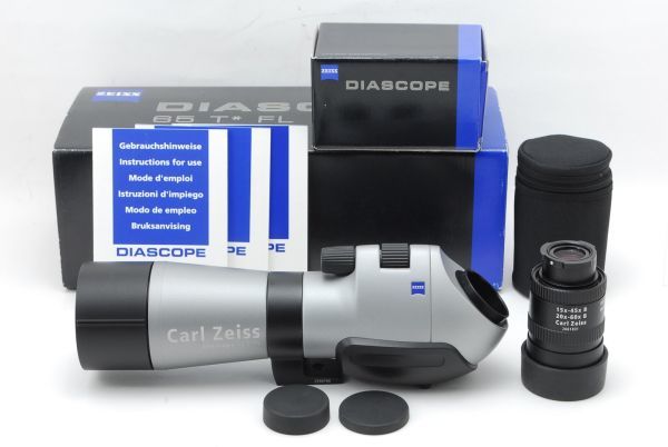 [Mint in Box] ZEISS DIASCOPE 65 T* FL Spotting Scope w/15-45x Zoom Eyepiece 8783_画像1